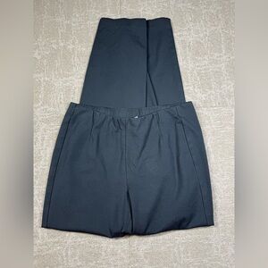 J. Jill Ponte Slim Leg Blue Pull On Stretch Pants Womens Size Medium Tall